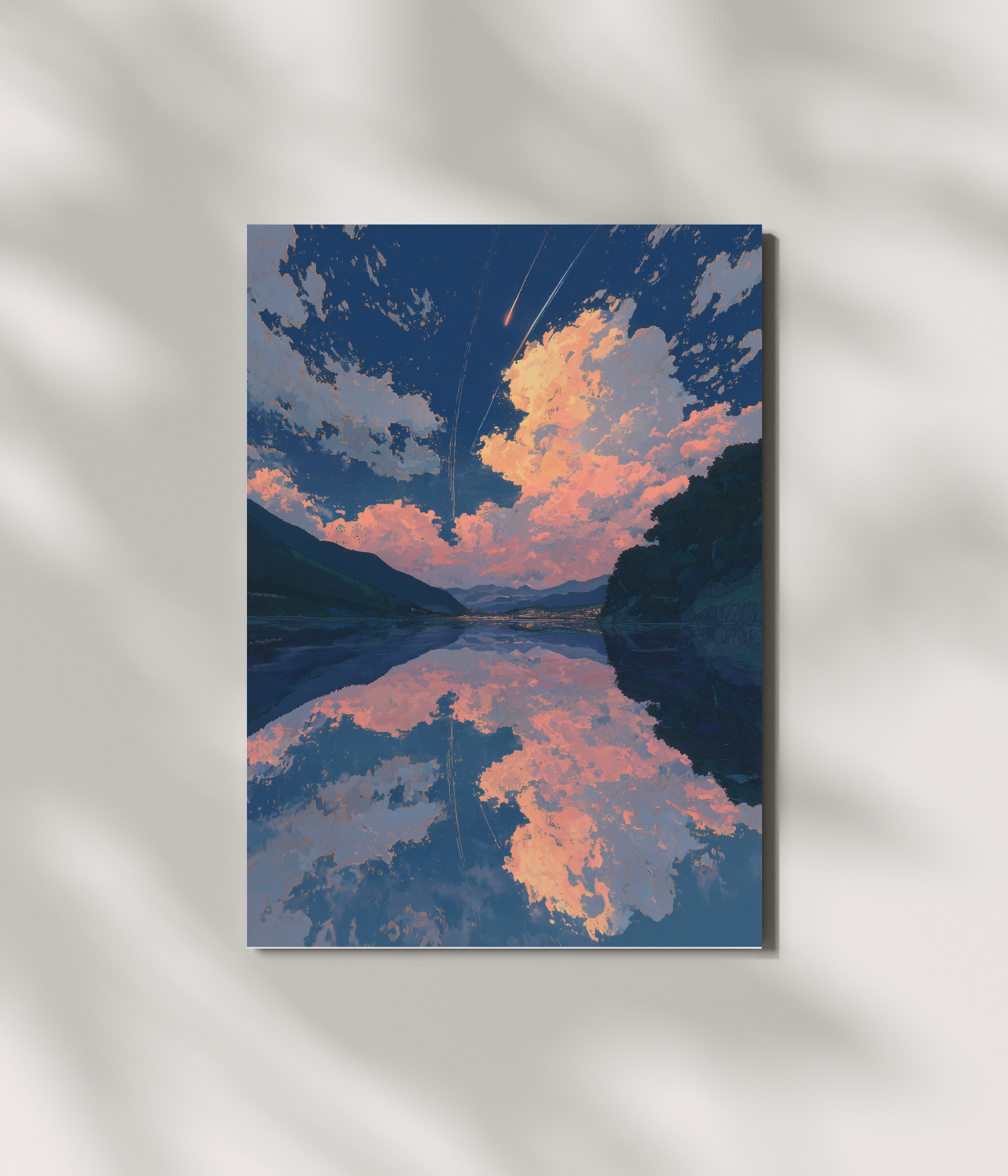 Meteorite Over the Lake - Your Name