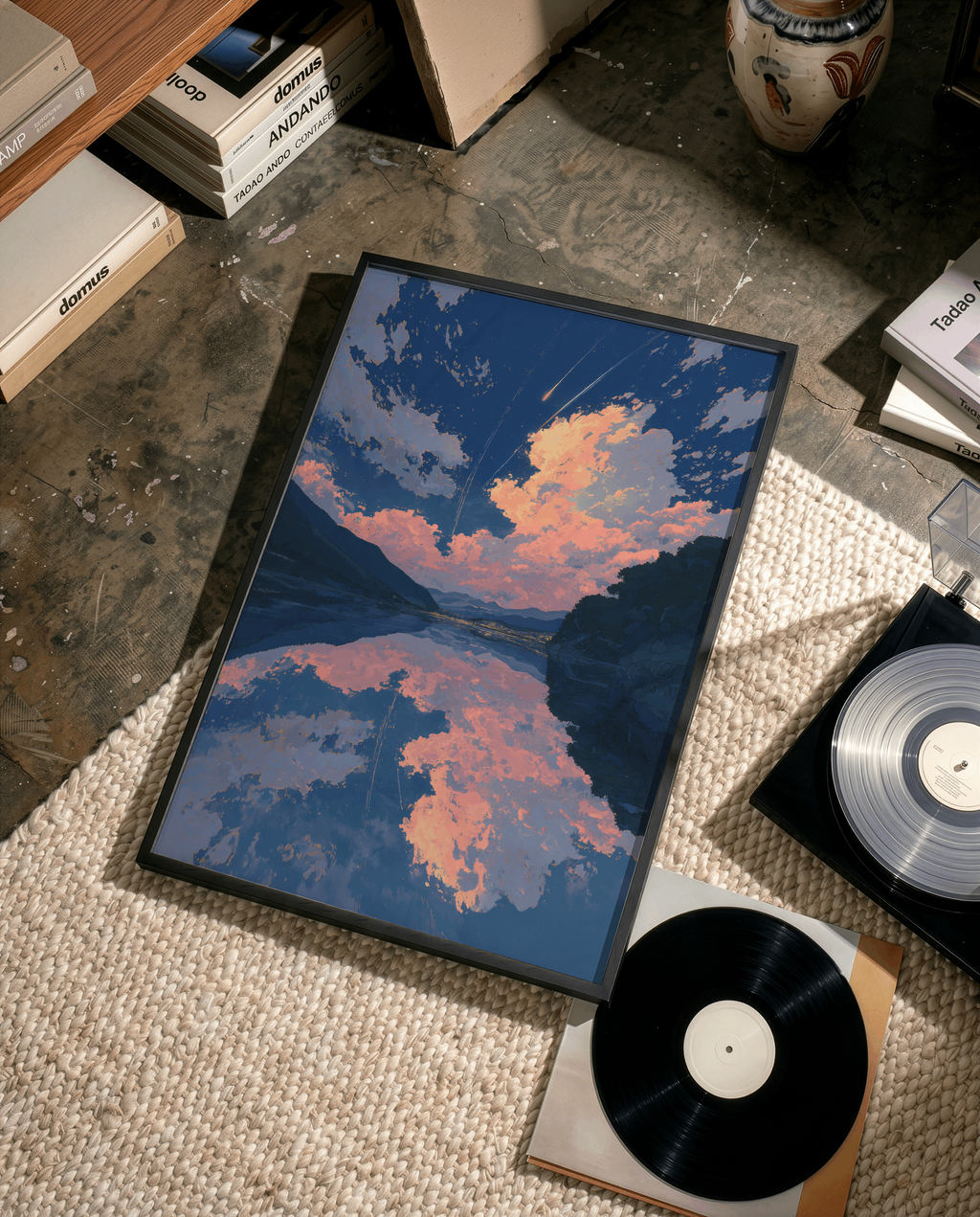 Meteorite Over the Lake - Your Name