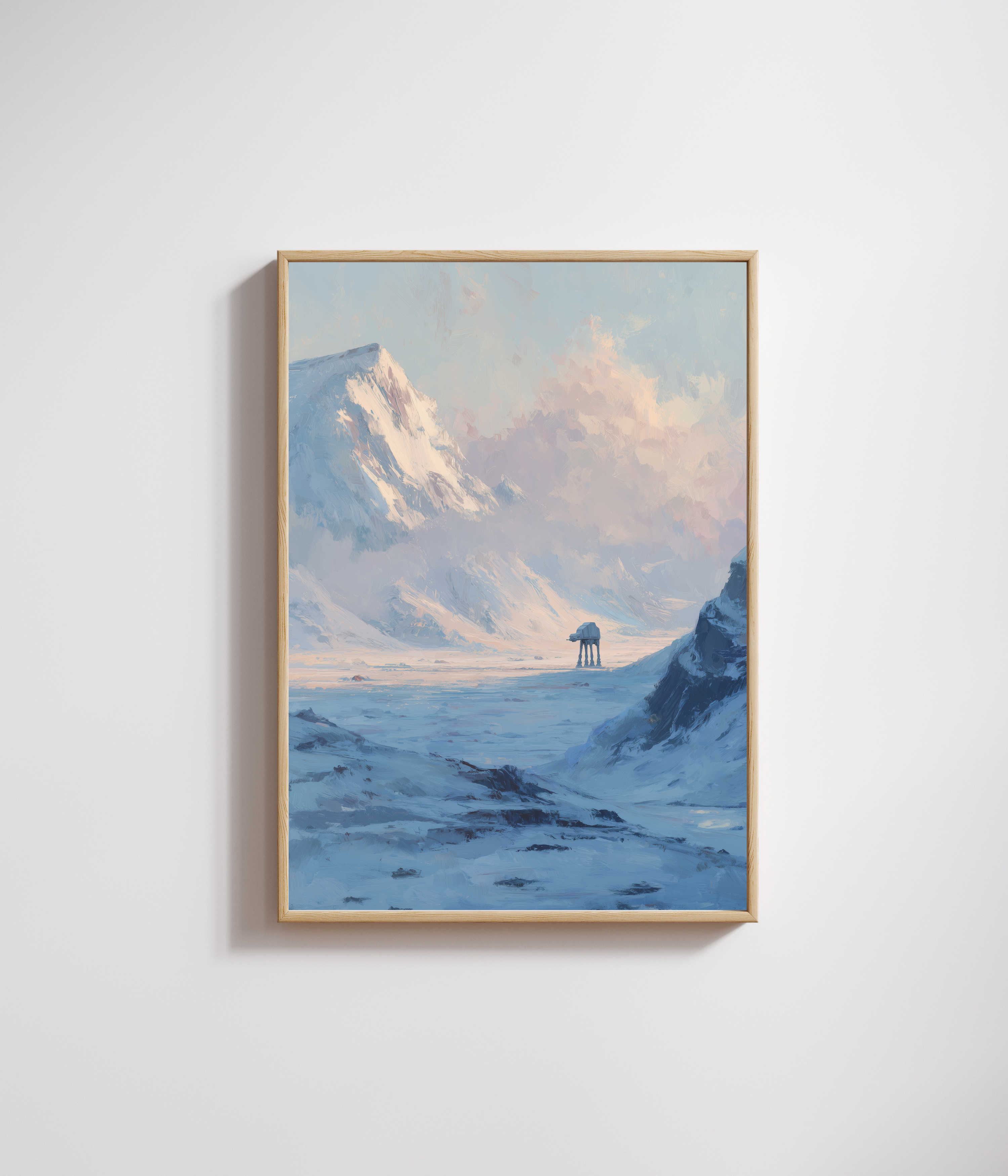 Hoth planet AT-AT